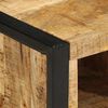 vidaXL sofabord 90x50x36 cm massivt ru mangotr&aelig;