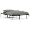 vidaXL sengeramme 120x200 cm metal sort