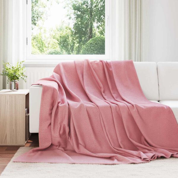 vidaXL Kastet&aelig;pper 24 pcs Lyser&oslash;d 240 x 220 cm Fleece