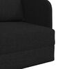 vidaXL Sovesofa 60cm Sort Stof