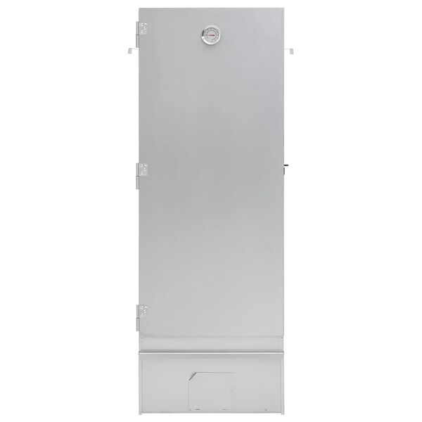 vidaXL rygeovn med generator til koldr&oslash;gning galvaniseret st&aring;l