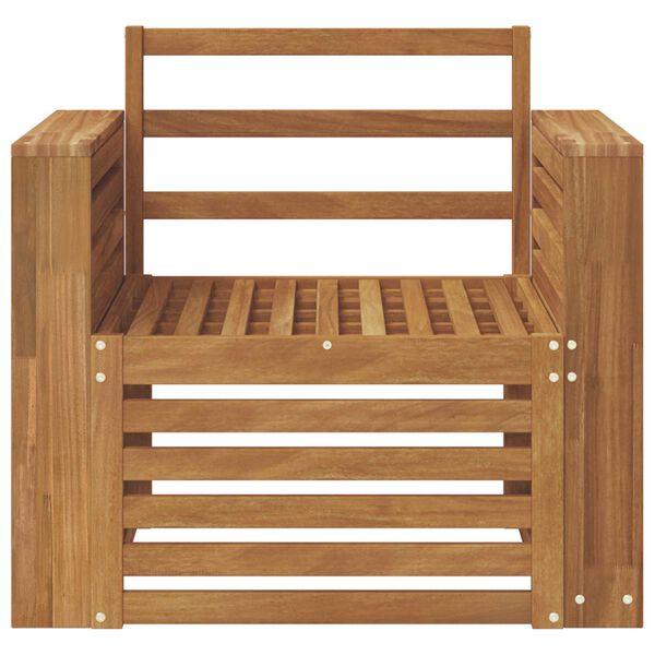 vidaXL Udend&oslash;rs sofagruppe Naturfarvet 79 x 63 x 73 cm