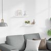 vidaXL gallerihylder 2 stk. 40x9x3 cm MDF hvid