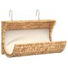 vidaXL katteseng med hynder vandhyacint 37 x 20 x 20 cm