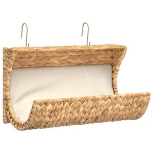 vidaXL katteseng med hynder vandhyacint 37 x 20 x 20 cm