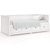 vidaXL daybed uden madras 80x200 cm massivt fyrretr&aelig; hvid
