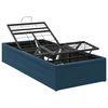 vidaXL Elektrisk Justerbar Sengetramme Bl&aring; 190 x 90 x 33,5 cm St&aring;l