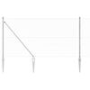 vidaXL Hegnsp&aelig;l S&oslash;lv 25 x 1 m (36 mm net) St&aring;l