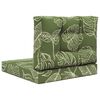 vidaXL Udend&oslash;rs Sofa Pude 2 pcs Bladdesign Polyester