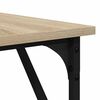 vidaXL skrivebord 149x149x75 cm konstrueret træ sonoma-eg