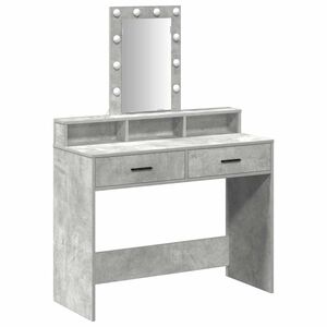vidaXL Kl&aelig;deskab Gr&aring; 100 x 41 x 140 cm Konstrueret tr&aelig;