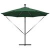 vidaXL Kantilever bananparasol Grøn 294 x 294 x 248 cm