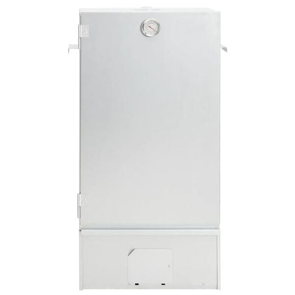 vidaXL rygeovn med generator til koldr&oslash;gning galvaniseret st&aring;l