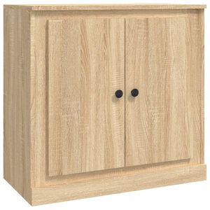 vidaXL sk&aelig;nk 70x35,5x67,5 cm konstrueret tr&aelig; sonoma-eg