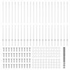 vidaXL Hegn med post S&oslash;lv 1,6 x 50 m St&aring;l