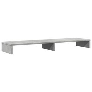 vidaXL sk&aelig;rmstander 100x27x10 cm konstrueret tr&aelig; betongr&aring;