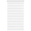 vidaXL zebragardin 100,9x175 cm stofbredde 96,7 cm hvid