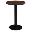 vidaXL bistrobord 60 cm MDF mørkebrun