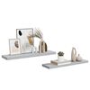 vidaXL svævehylder 2 stk. 90x23,5x3,8 cm MDF betongrå