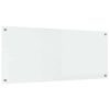 vidaXL Køkken bagvæg Transparent 120 x 50 x 0.6 cm hærdet glas
