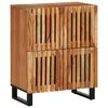 vidaXL sk&aelig;nk 60x34x75 cm massivt akacietr&aelig;