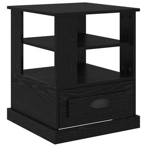 vidaXL Natskab Sort eg 50 x 50 x 60 cm Konstrueret tr&aelig;