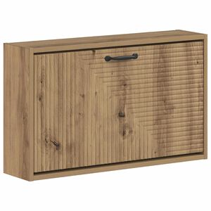 vidaXL V&aelig;gmonteret Skoskab HAARLEM 71 x 17 x 43 cm Konstrueret tr&aelig;