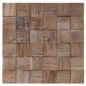 vidaXL V&aelig;gpanel 11 stk. Naturfarvet 30 x 30 x 2 cm