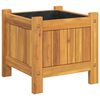 vidaXL plantekasse med for 31x31x30 cm massivt akacietr&aelig;