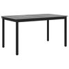 vidaXL Spiseborde 140 x 80 x 75 cm Konstrueret tr&aelig; Gr&aring; Sonoma