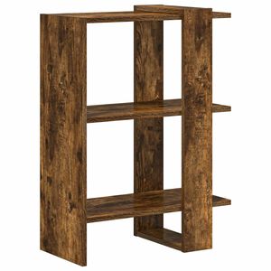 vidaXL Bogreol 2 niveauer 52 x 25 x 71,5 cm Konstrueret tr&aelig; R&oslash;get eg