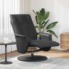 vidaXL Svingende Massage Recliner Stol Sort 71 x 90 x 105 cm