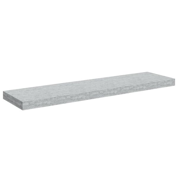 vidaXL sv&aelig;vehylde 90x23,5x3,8 cm MDF betongr&aring;