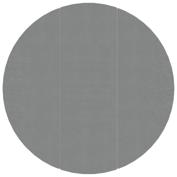 vidaXL poolunderlag Ø396 cm polyester-geotekstil lysegrå