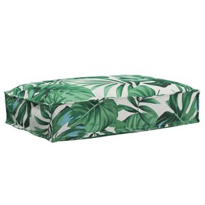 vidaXL Pude Oxford stof Bladm&oslash;nster 60 x 40 x 8 cm