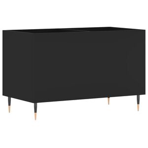 vidaXL vinylskab 74,5x38x48 cm konstrueret tr&aelig; sort