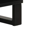 vidaXL skænk 80x33x75 cm massivt mangotræ sort