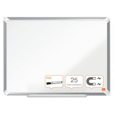 Nobo magnetisk whiteboard Premium Plus 60x45 cm emalje