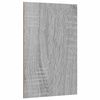 vidaXL Dekor Panels 12 pcs Grå sonoma-eg 40 x 60 x 0.3 cm