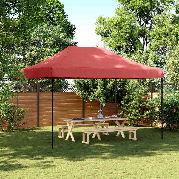 vidaXL Party Tent Bordeaux 279 x 410 x 315 cm Oxford stof