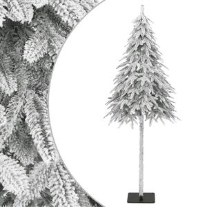 vidaXL kunstigt juletr&aelig; med sne 150 cm