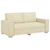 vidaXL Sofa Creme 180 x 78 x 84 cm Stof
