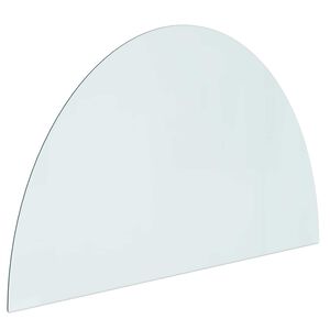 vidaXL Pejs glasplade Transparent 1000 x 600 mm Glas