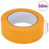 vidaXL Maler Maskeringstape 6 pcs Gul 38mm x 50m Papir