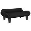 vidaXL sofa til b&oslash;rn 70x40x24 cm velour sort