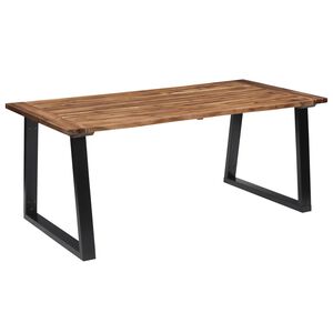 vidaXL spisebord 180x90 cm massivt akacietr&aelig;