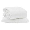 vidaXL Sommer dyne med pude 2 stk. Hvid Microfiber