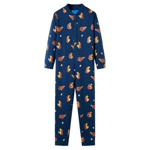 Onesie til b&oslash;rn str. 92 bl&aring;