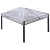 vidaXL Gazebo Cover Erstatning 400 x 300 x 32 cm Transparent PVC