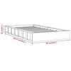 vidaXL sengeramme 75x190 cm Small Single massivt tr&aelig;